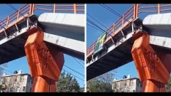 Denuncian avanzado deterioro de puente peatonal en Quitasueño, Jaina