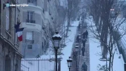 FRANCIA | París amanece con una gran nevada en toda la ciudad FRANCIA | París amanece con una gran nevada en toda la ciudad