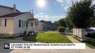 Calgary police investigate suspicious death at home in NE