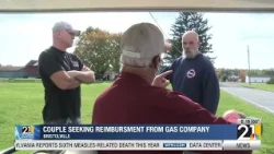 Couple seeking reimbursement from gas company