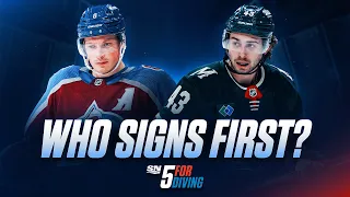 Makar or Hughes: Who Signs the Bigger Contract? | 5 For Diving