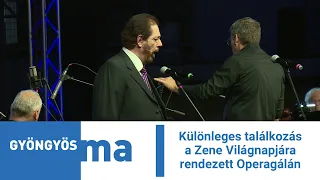 Különleges találkozás a Zene Világnapjára rendezett Operagálán