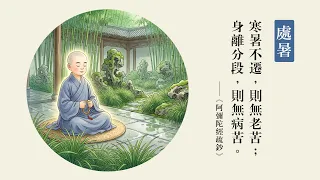 今日處暑｜離生老病死苦 得極樂世界樂