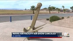 NAF El Centro Air Show cancels 2026 Air Show