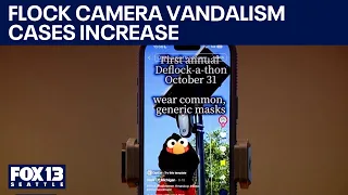Police see rise in Flock camera vandalism cases | FOX 13 Seattle
