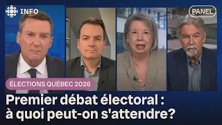 The party leaders face off for the first time tonight | Quebec Elections 2026
