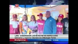 Gobernador de Lara inspeccionó balnearios y espacios naturales en el municipio Torres