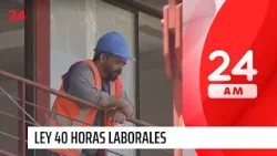 La calle pregunta: ¿cómo funcionará la ley de 40 horas? | 24 Horas TVN Chile