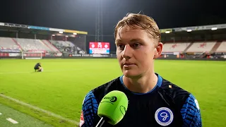 Gijs Bolk na FC Emmen-De Graafschap: 'We hebben gevochten als team'