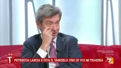 Caso Petrecca, la battuta di Orlando: "Abbiamo costretto chi si paragona a Gesù a fare la ... Caso Petrecca, la battuta di Orlando: "Abbiamo costretto chi si paragona a Gesù a fare la ...