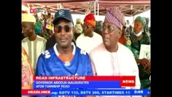 Governor Abiodun Inaugurates Afon Township Road Governor Abiodun Inaugurates Afon Township Road