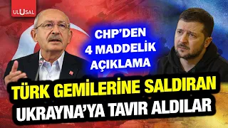 CHP Takes a Stand Against Ukraine Over Attacks on Turkish Ships in the Black Sea! Warns of Traps ...