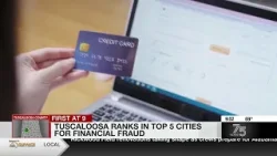 Tuscaloosa ranks in top 5 cities for financial fraud