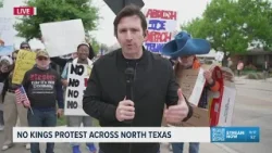 No Kings protests: A look across North Texas and the nation