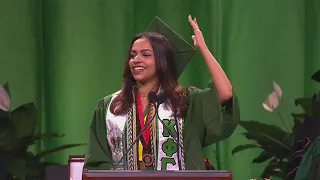 Saniya Darediya's 2026 Spring Commencement Student Address