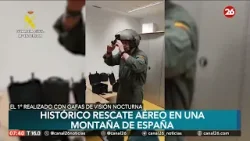 ESPAÑA | Histórico rescate aéreo en una montaña