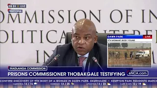 Madlanga Commission hears how prison gangs link to crime outside