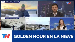 Bariloche has turned white