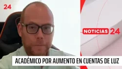 La propuesta del Gobierno de aumentar en $1450 la cuenta de luz por 48 meses | 24 Horas TVN Chile