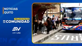 Organizations reject 25% fare hike by transit cooperatives | Televistazo | Ecuavisa