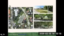 Community Recreation Meeting 02/19/26 (Discussion on conceptual design of a neighborhood dog park)