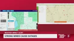 Сильный ветер стал причиной отключений электроэнергии. Сильный ветер стал причиной отключений электроэнергии.