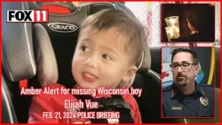Wisconsin community holds vigil as Amber Alert continues for missing boy
