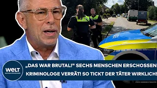 STADE: "That was brutal!" Six people shot dead! Criminologist reveals! What the perpetrator is re...