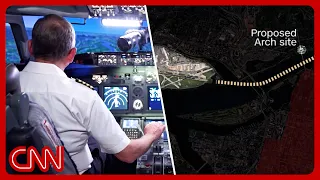 Pilot shows how Trump's arch complicates DC landings