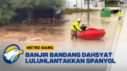 Badai Ekstrem Mengamuk Hancurkan Fasilitas dan Rendam Wilayah Spanyol