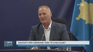 Prezantimi i raportit përmbledhës për Persona të Zhdukur për gërmimet në Komunën e Zubin Potokut.