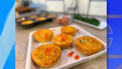 Receta fácil: muffins salados de arroz para aprovechar sobras Receta fácil: muffins salados de arroz para aprovechar sobras