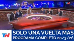 SÓLO UNA VUELTA MAS I Programa Completo, 20/3/26 SÓLO UNA VUELTA MAS I Programa Completo, 20/3/26