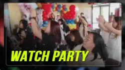 BINI sinabayan ng Blooms sa pagkanta, paghataw sa watch parties | ABS-CBN News