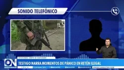 Aumento de retenes armados ilegales en la vía Cúcuta Tibú y refuerzo de seguridad en el Catatumbo
