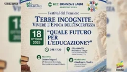 Alzate Brianza, Mauro Magatti guest of the "Terre incognite" cultural series