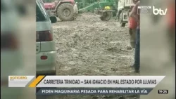 Conductores piden maquinaria pesada para rehabilitar la carretera Trinidad- San Ignacio de Moxos Conductores piden maquinaria pesada para rehabilitar la carretera Trinidad- San Ignacio de Moxos