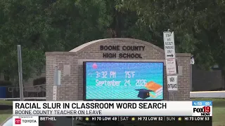 NKY teacher gives students puzzle containing racial slur, district says