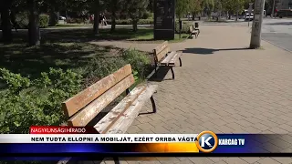 NEM TUDTA ELLOPNI A MOBILJÁT, EZÉRT ÖKÖLLEL ORRBA VÁGTA