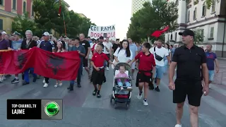 Top Channel/ Protesta: Të hënën sërish para Kuvendit, mos merrni vezë