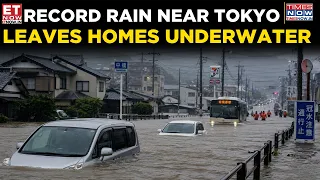 Tokyo Rain Emergency: Record Downpour Floods Streets, Submerges Cars & Homes | Japan Flood News