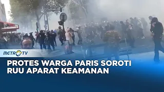 RICUH! RUU Penggunaan Senjata Polisi Picu Demonstrasi di Prancis