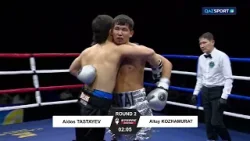 Айдос Тастаев – Алтай Қожамұрат | Кәсіпқой бокс Айдос Тастаев – Алтай Қожамұрат | Кәсіпқой бокс