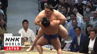 GRAND SUMO: Day 9 of the July 2026 Tournament - GRAND SUMO Highlights