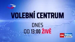 Komunální a senátní volby 2026: Volební centrum sledujte UŽ DNES od 13:00 na CNN Prima NEWS!