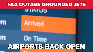 Operations resume at Northeast airports after flights were canceled due to tech issues