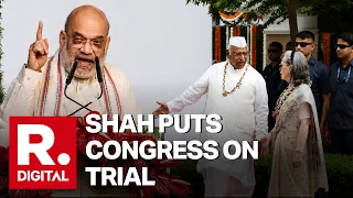 Vande Mataram Row: Amit Shah Tears Into Congress, Bankim’s Descendant Demands Sonia Gandhi's Apology