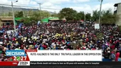 Ruto: Kalonzo is the only truthful leader in the opposition