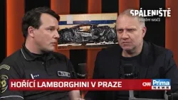 Lamborghini za 11 milionů v Praze zapálil žhář. Možná vadilo, že je vůz v ukrajinských barvách