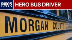 Водитель автобуса в Джорджии спас семью из пожара | FOX 5 News